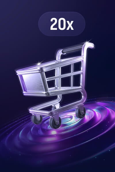 Make 20 shop purchases