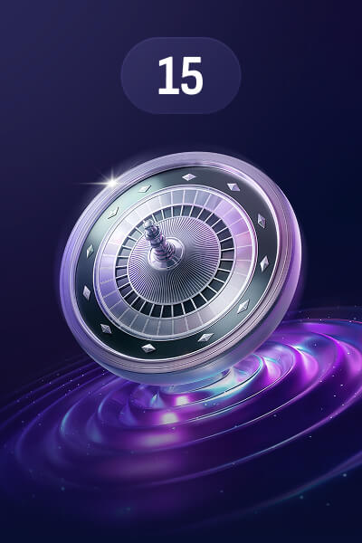 Make 15 Live Casino bets