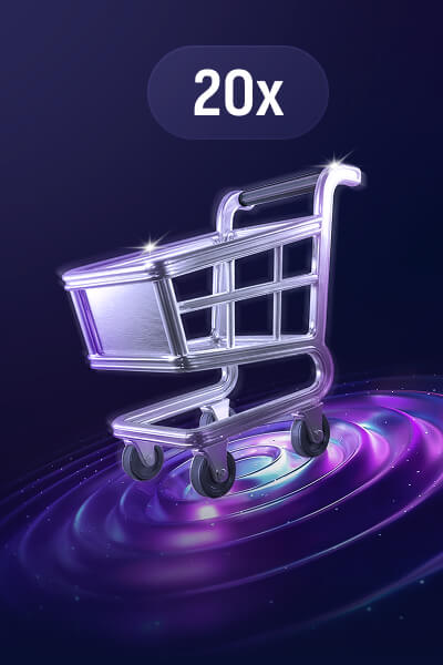 Make 20 shop purchases