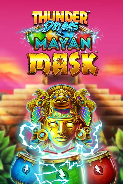 Thunder Drums Mayan Mask