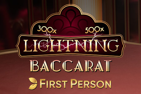 First Person Lightning Baccarat